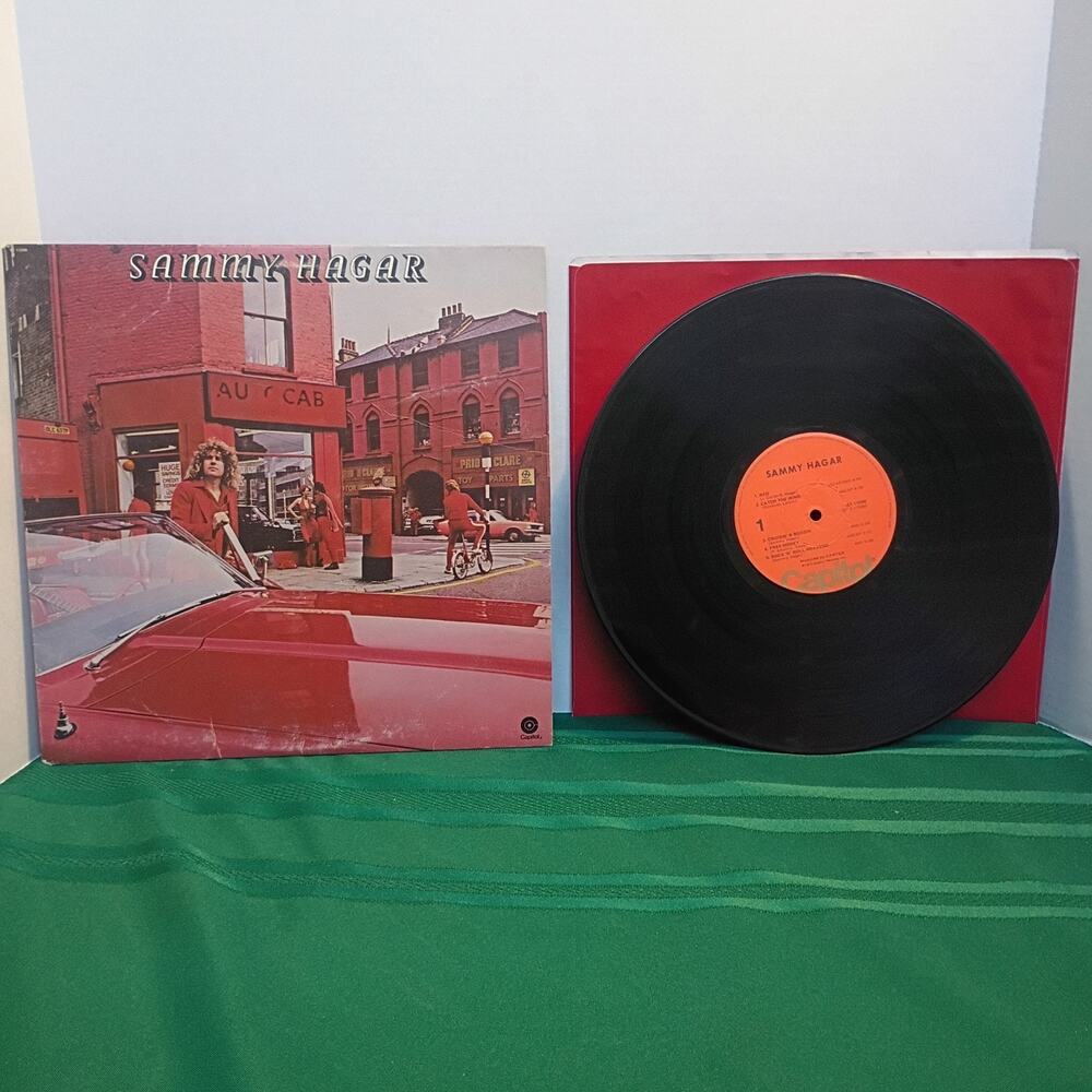 Sammy Hagar "The Red Album" Vinyl Lp Capitol Records 1977